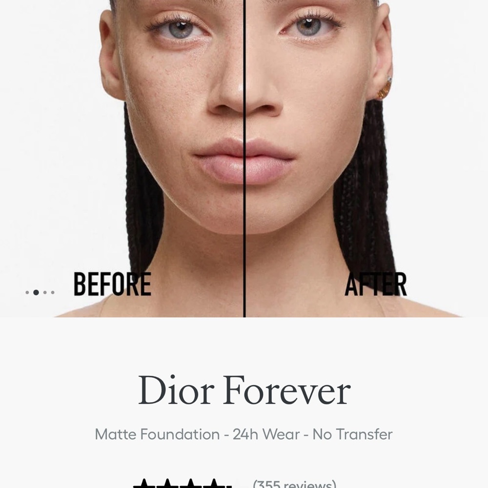 Christian Dior Forever foundation, best selling foundation-color 2WP new I box🌷🤩